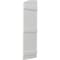 Ekena Millwork Americraft 4-Board (3 Batten) Wood Joined Board-n-Batten Shutters w/Ellipt Top, ARW401BE414X77STH, PR ARW401BE414X77STH - alternate 7